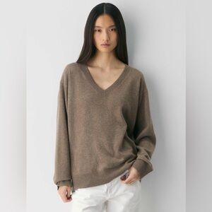 Aritzia Bare Cashmere Composition Sweater